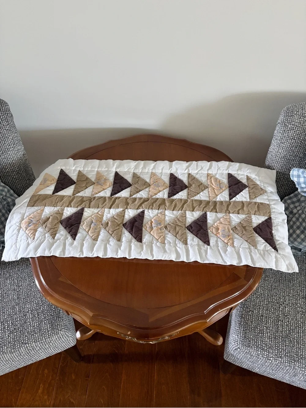 Vintage Quilted Table Runner